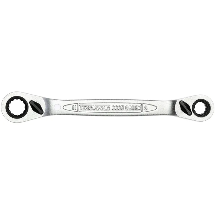 Multidrive Ratchet Ring Spanner 8x9 + 10x11mm
